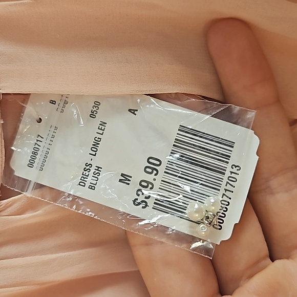 Brand new Forever 21 long length pink dress size medium - Picture 6 of 11